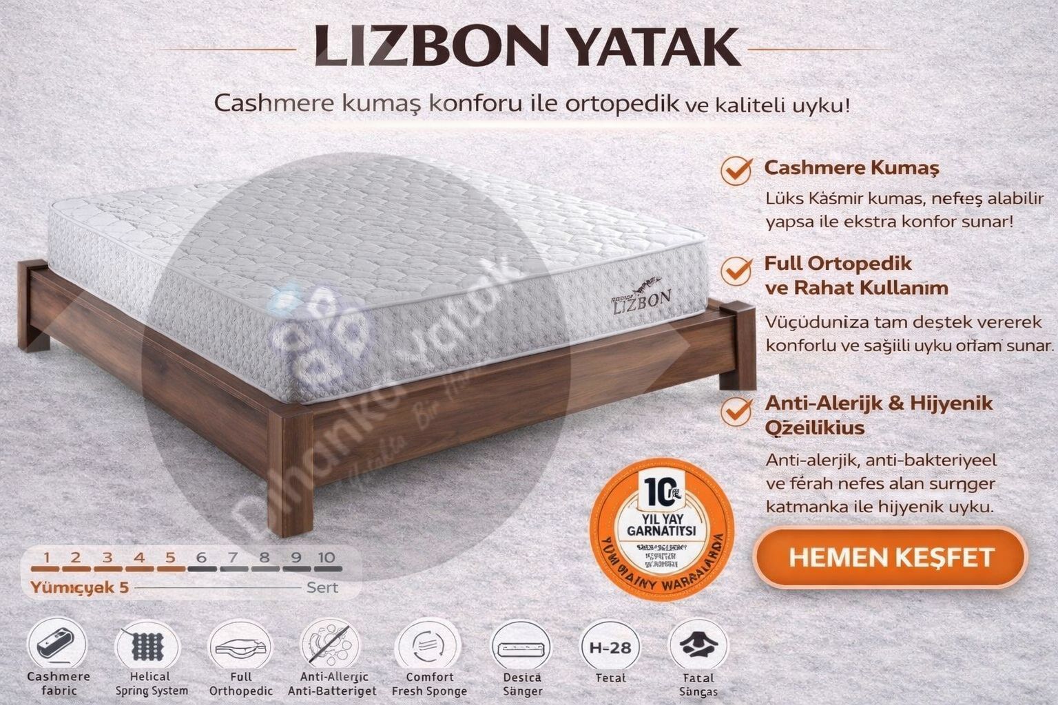 LİZBON YATAK
