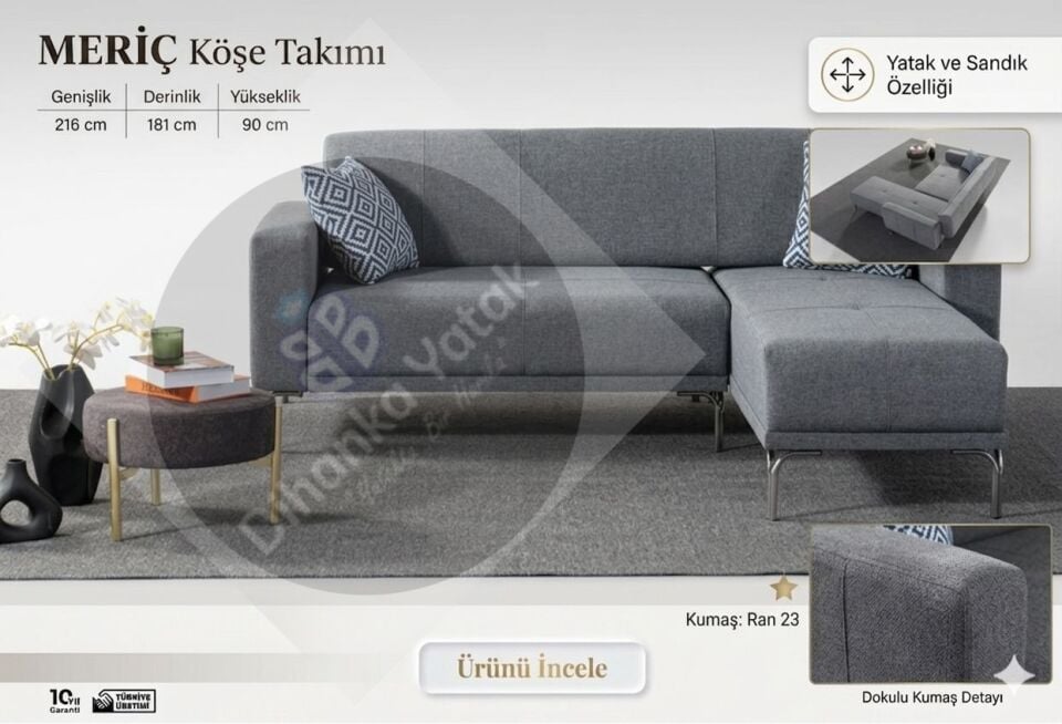 MERİÇ KÖŞE TAKIMI GRİ